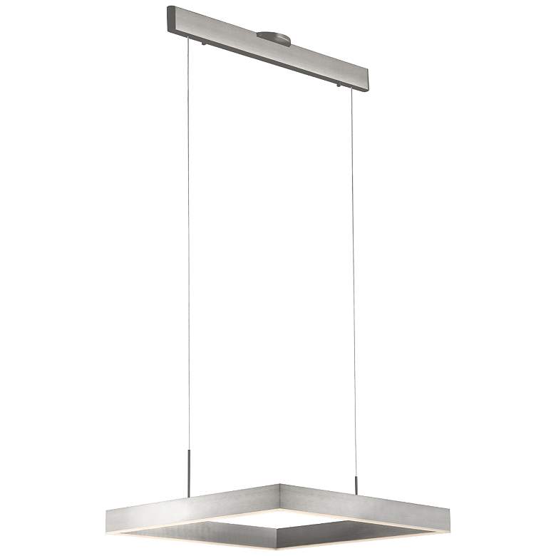 Image 1 Prometheus 27.6" Satin Aluminum Pendant