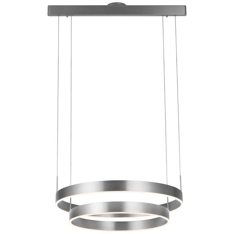 Image 1 Prometheus 28.4" Satin Aluminum Pendant