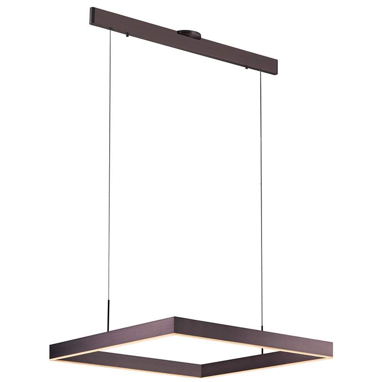 Image 1 Prometheus 33.5 inch Deep Taupe Pendant