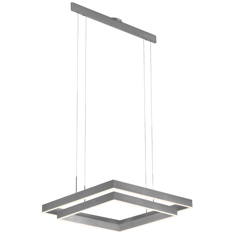 Image 1 Prometheus 33.5 inch Satin Aluminum Pendant