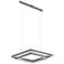 Prometheus 33.5 inch Satin Aluminum Pendant