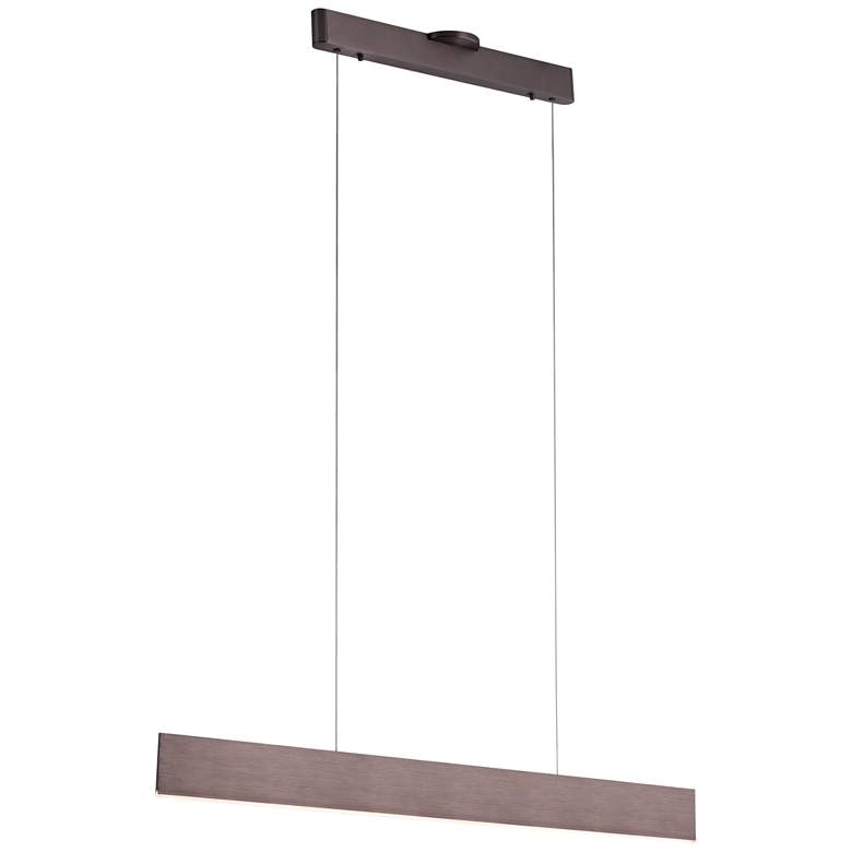 Image 1 Prometheus 47.2" Deep Taupe Linear Pendant