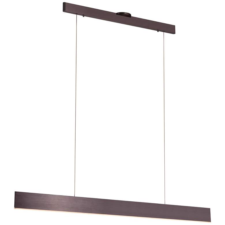 Image 1 Prometheus 59" Deep Taupe Linear Pendant