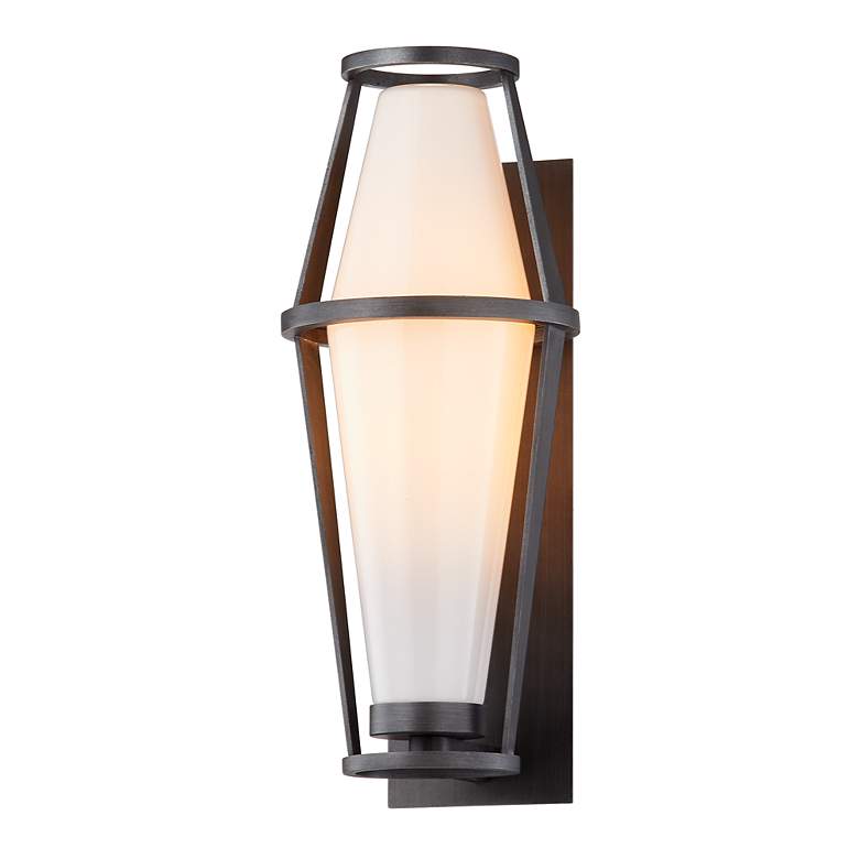 Image 2 Prospect 18 3/4" High Graphite Diamond Outdoor Wall Light more views