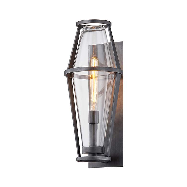 Image 1 Prospect 21 1/2" High Graphite Diamond Outdoor Wall Light