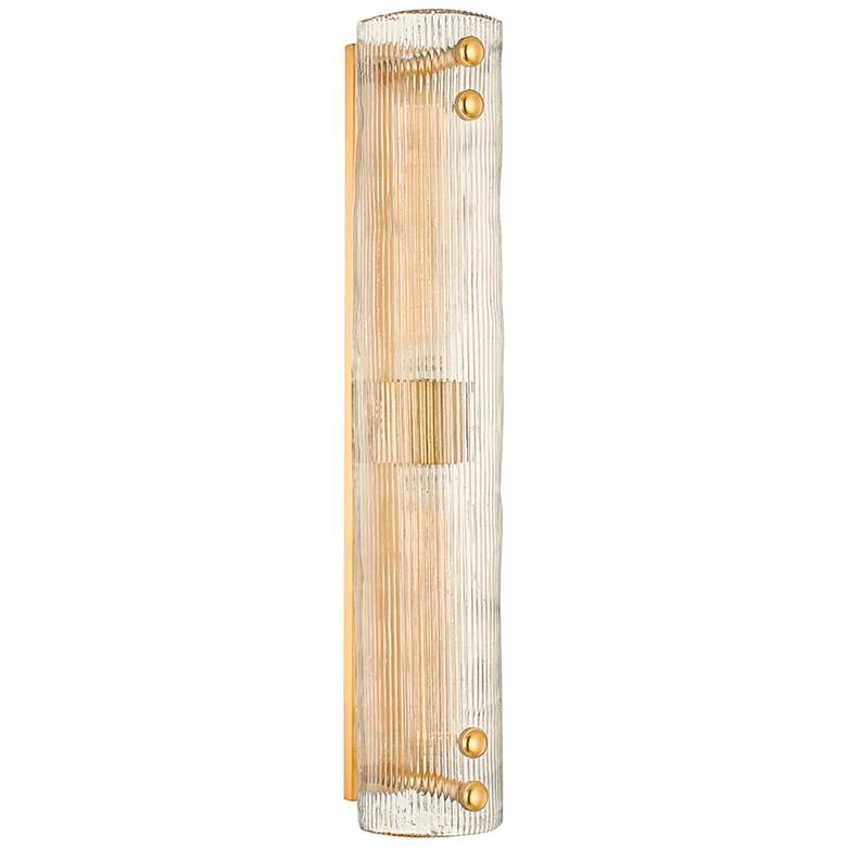 Image 1 Prospect Park 23" Wide Aged Brass 2-Light Bath Light