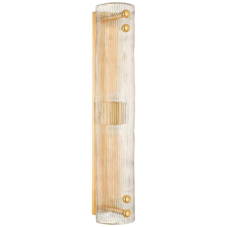 Image 1 Prospect Park 23 inch Wide Aged Brass 2-Light Bath Light