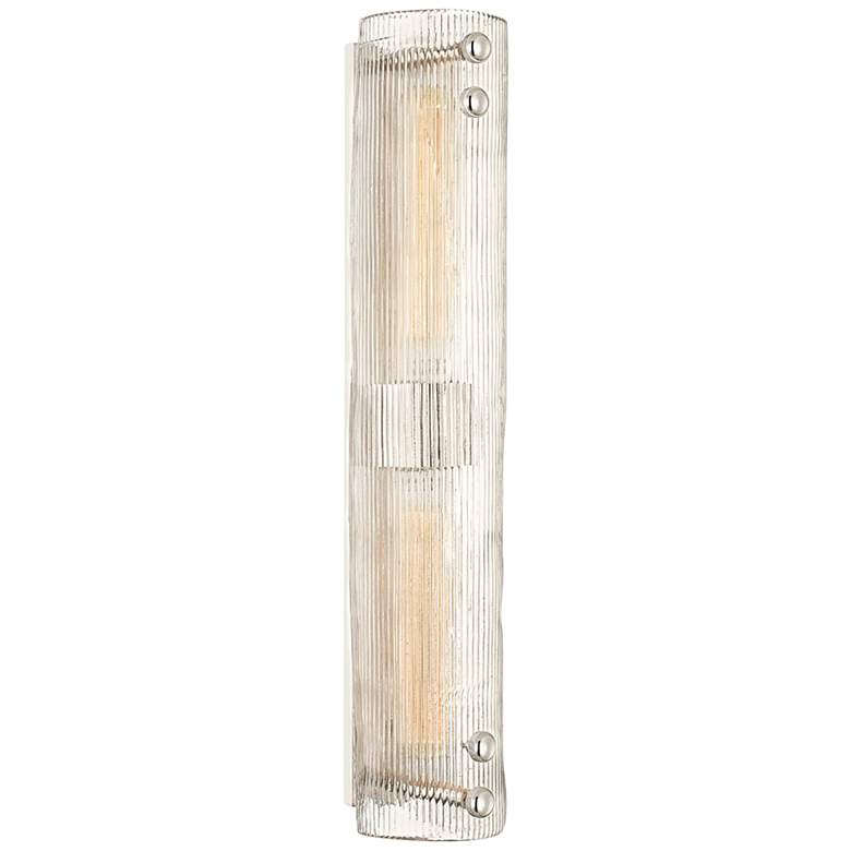 Image 1 Prospect Park 23" Wide Polished Nickel 2-Light Bath Light