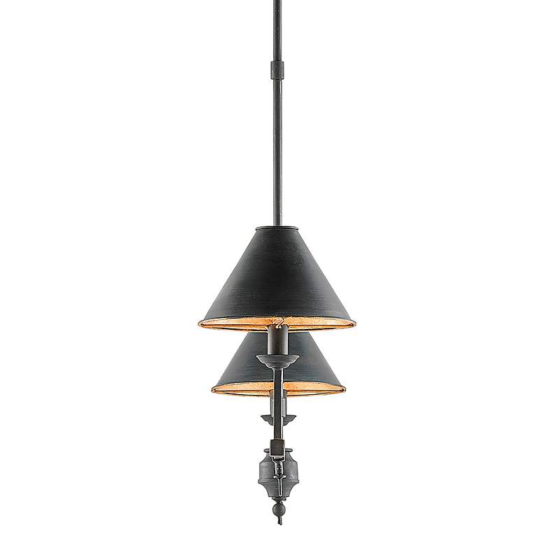 Image 6 Prosperity 44 1/2" Wide French Black 2-Light Chandelier more views