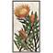 Protea 51" High Rectangular Giclee Framed Wall Art