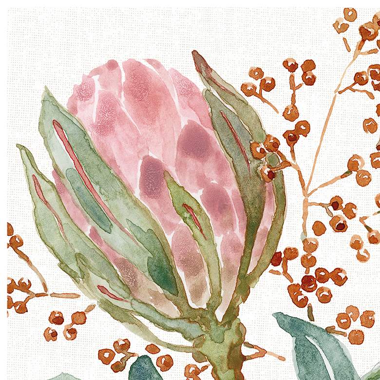 Image 2 Protea Passion 24" Square Outdoor Canvas Wall Art more views