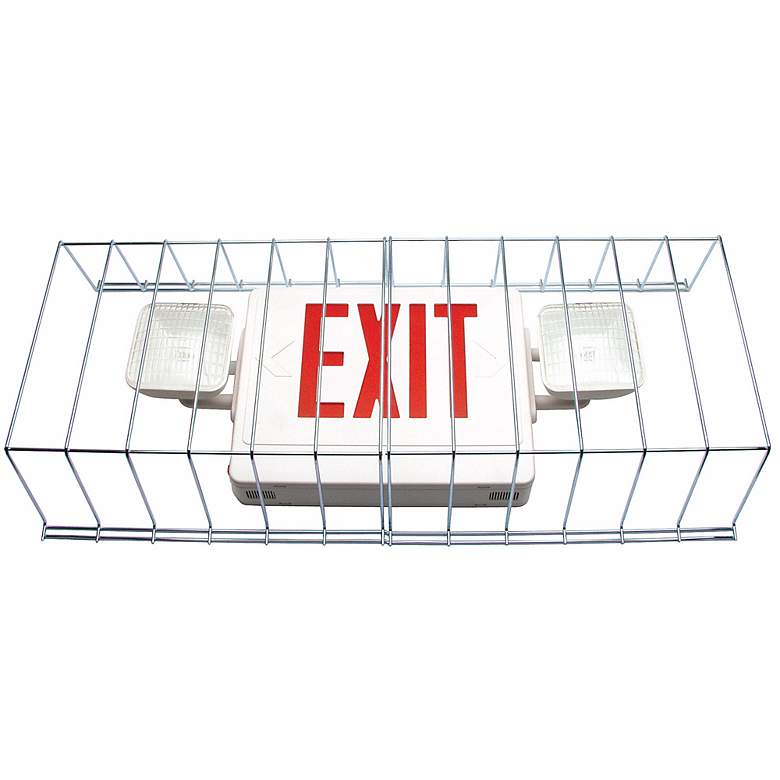 Image 1 Protective Guard for Exit Sign Emergency Lights