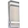 Proton 14" High Stainless Steel LED Outdoor Wall Light