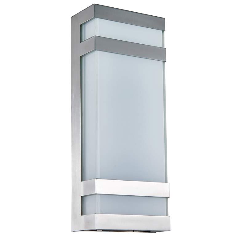 Image 2 Proton 14" High Stainless Steel LED Outdoor Wall Light more views
