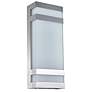 2_Proton 14" High Stainless Steel LED Outdoor Wall Light more views