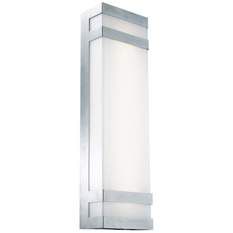 Image 1 Proton 18 3/4" High Stainless Steel LED Outdoor Wall Light