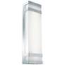 1_Proton 18 3/4" High Stainless Steel LED Outdoor Wall Light