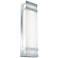 Proton 18 3/4" High Stainless Steel LED Outdoor Wall Light