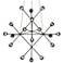 Proton Beta LED Pendant - Polished Black Nickel - Smoke Glass