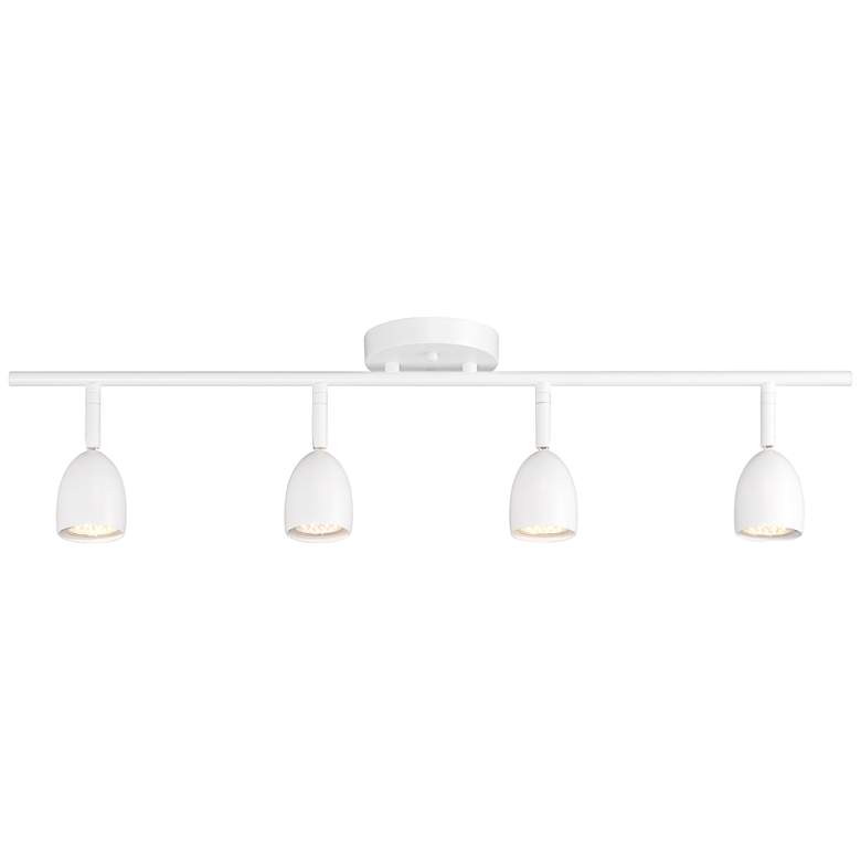Image 2 ProTrack 29 3/4" Wide 4-Light GU10 White Finish LED Track Fixture