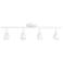 ProTrack 29 3/4" Wide 4-Light GU10 White Finish LED Track Fixture