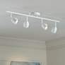 1_ProTrack 29 3/4" Wide 4-Light GU10 White Finish LED Track Fixture