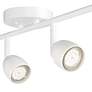 4_ProTrack 29 3/4" Wide 4-Light GU10 White Finish LED Track Fixture more views