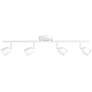 5_ProTrack 29 3/4" Wide 4-Light GU10 White Finish LED Track Fixture more views