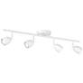 6_ProTrack 29 3/4" Wide 4-Light GU10 White Finish LED Track Fixture more views