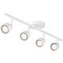 ProTrack 29 3/4" Wide 4-Light GU10 White Finish LED Track Fixture