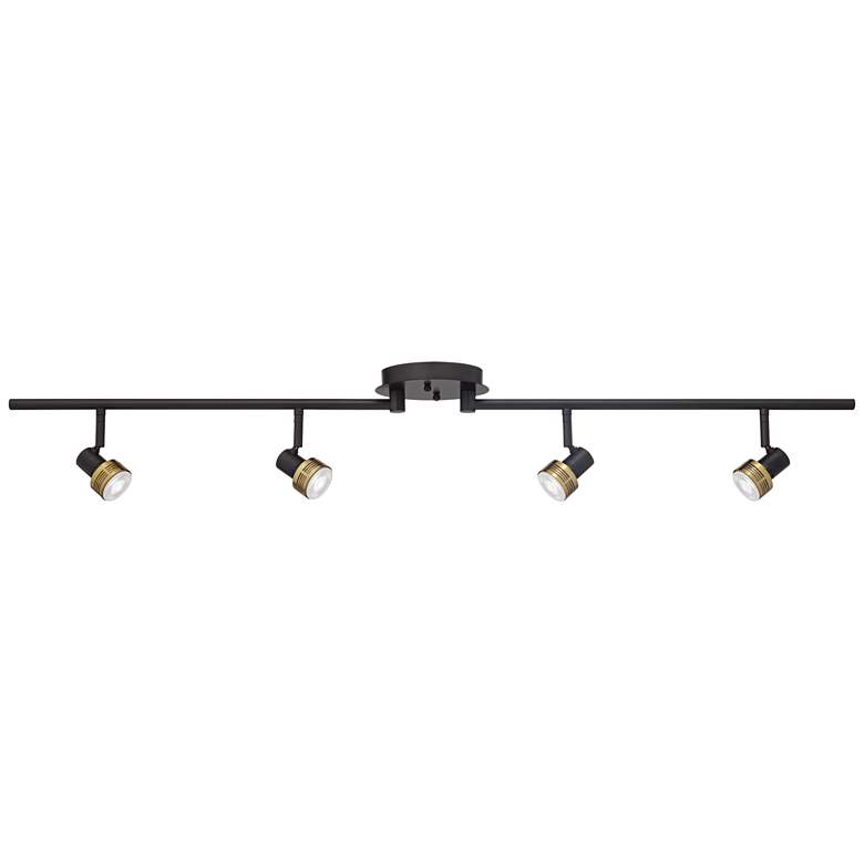 Image 2 ProTrack 6.5W 4-Light Black and Gold LED Track Fixture