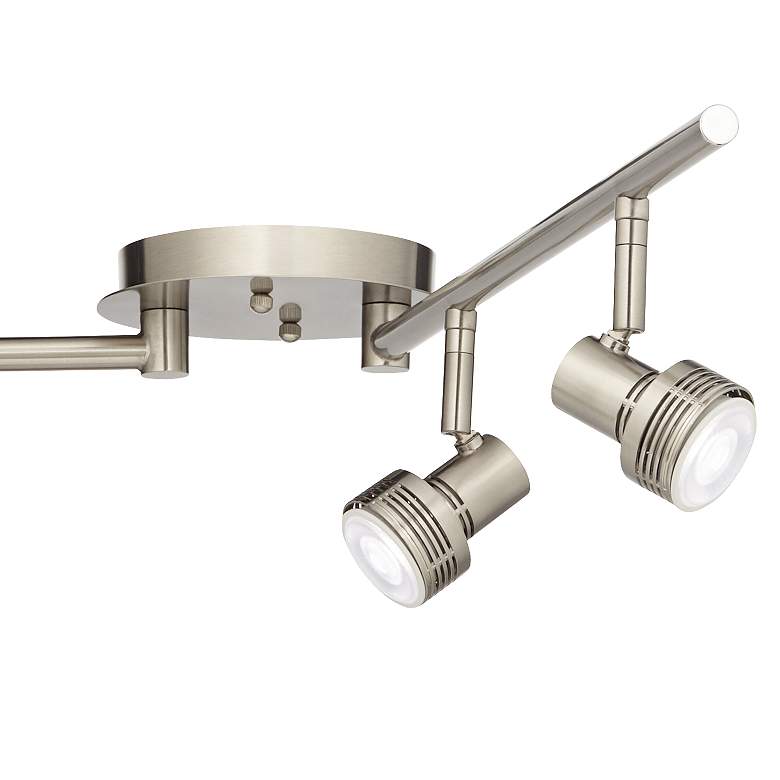 Image 4 ProTrack 6.5W 4-Light Brushed Nickel LED Track Fixture more views