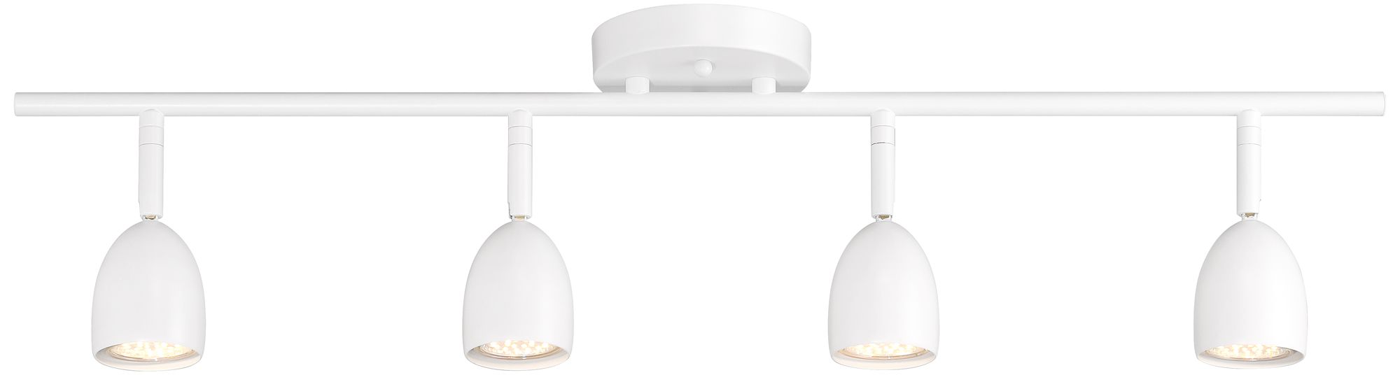 Image 2 ProTrack Amaro 29 3/4"W 4-Light GU10 White Finish LED Track Fixture