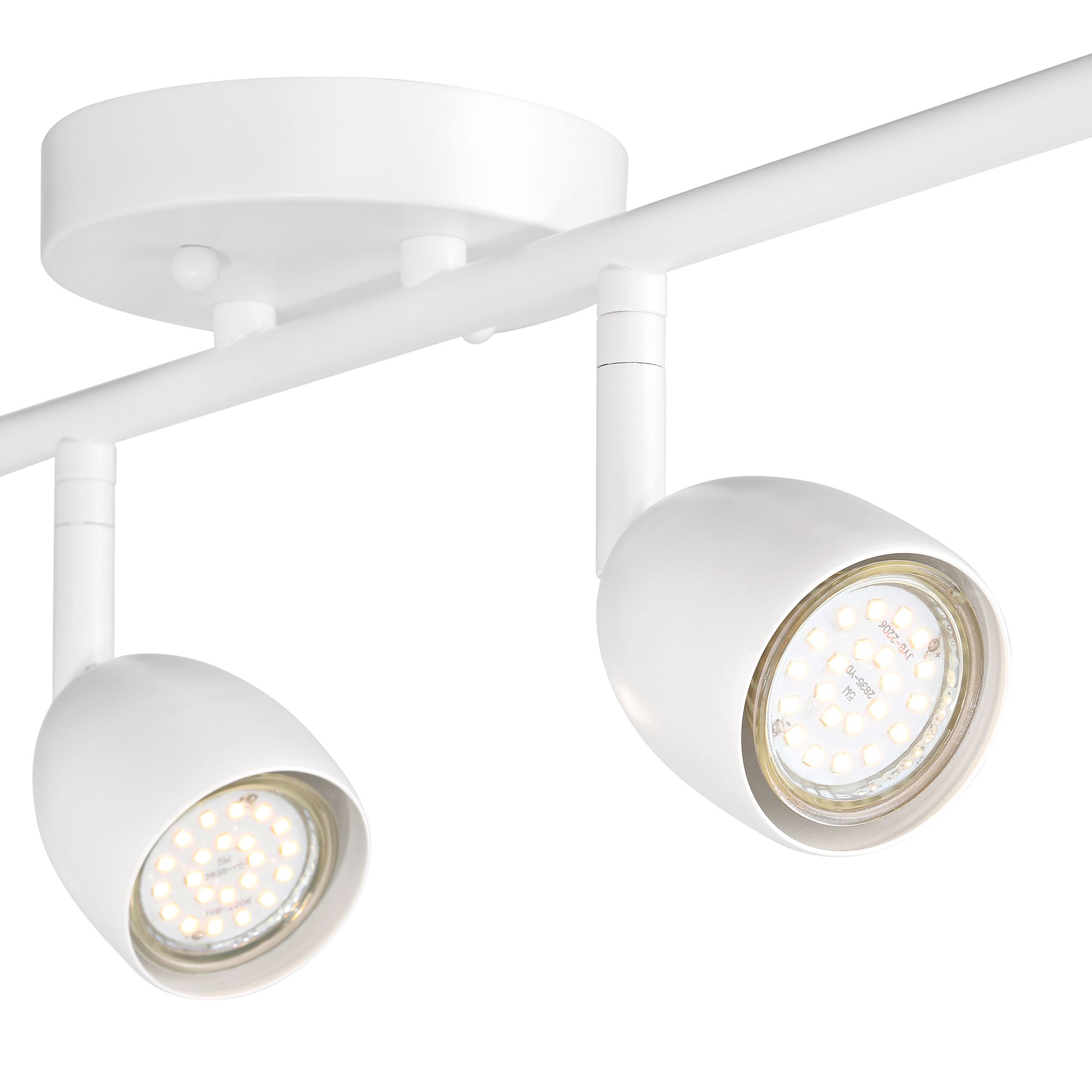 Image 4 ProTrack Amaro 29 3/4"W 4-Light GU10 White Finish LED Track Fixture more views