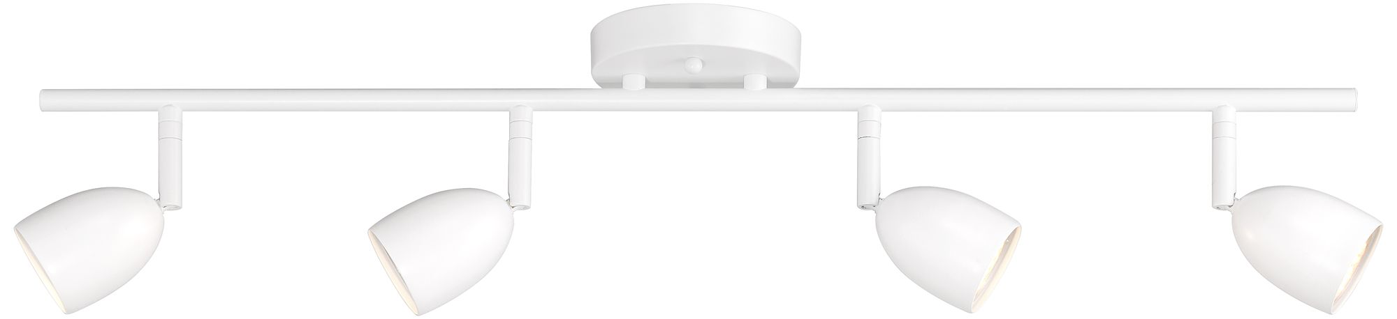 Image 5 ProTrack Amaro 29 3/4"W 4-Light GU10 White Finish LED Track Fixture more views