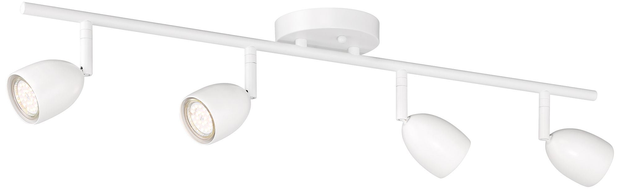 Image 6 ProTrack Amaro 29 3/4"W 4-Light GU10 White Finish LED Track Fixture more views