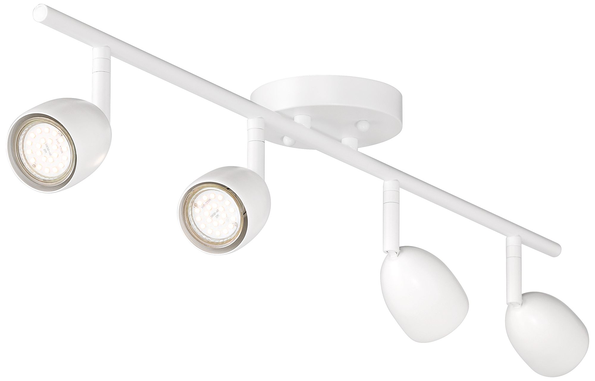 Image 7 ProTrack Amaro 29 3/4"W 4-Light GU10 White Finish LED Track Fixture more views