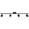 ProTrack Melson 4-Light Black LED Wall or Ceiling Track Fixture