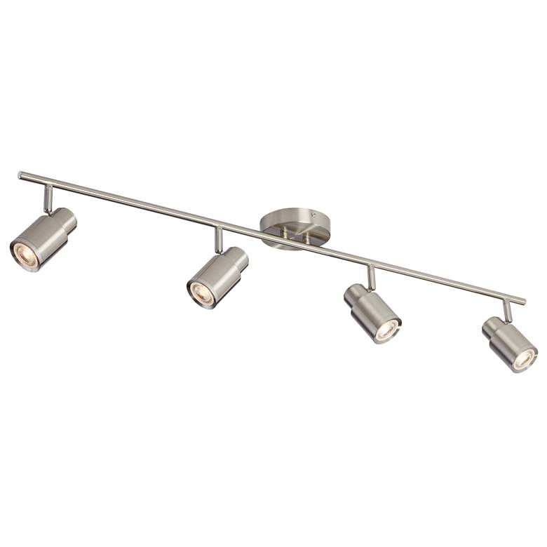 Image 5 ProTrack Melson  8.5 Watt GU10 Brushed Nickel LED Wall or Ceiling Track Kit more views