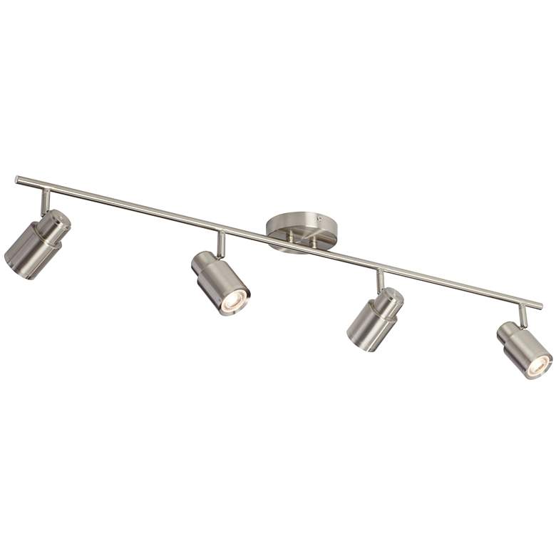 Image 6 ProTrack Melson 8.5 Watt GU10 Brushed Nickel LED Wall or Ceiling Track Kit more views