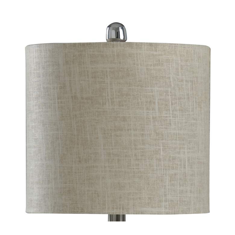 Image 5 Prova 19 1/2" High Gray Ceramic Accent Table Lamp more views