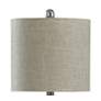 5_Prova 19 1/2" High Gray Ceramic Accent Table Lamp more views