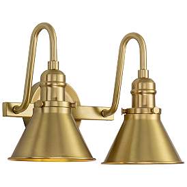 Image1 of Provence 2 Light Bath Vanity In Aged Brass