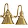Provence 2 Light Bath Vanity In Aged Brass