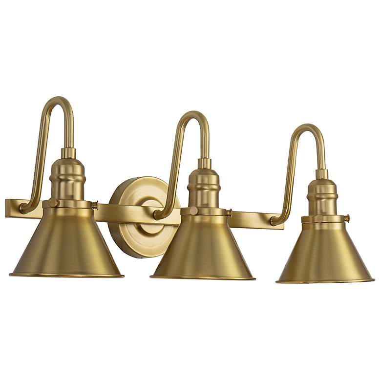 Image 1 Provence 2 Light Bath Vanity In Aged Brass