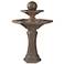 Provence 3-Tier 57" High Outdoor Garden Fountain with Lights
