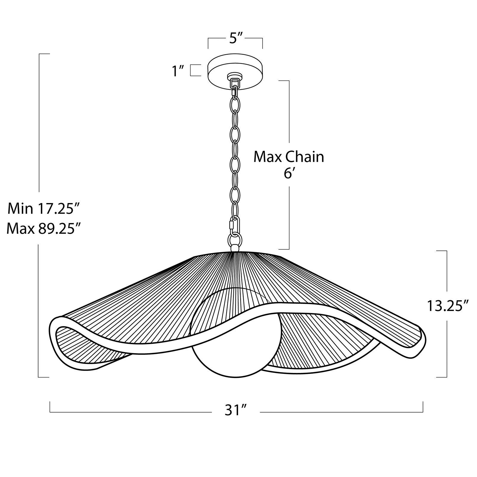 Image 7 Provence Cafe Pendant Large 17.25 Height more views