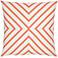 Provence Stripe 20" Square Indoor-Outdoor Pillow
