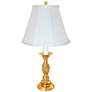 Providence 23" High Polished Brass Pineapple Table Lamp