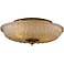 Providence Antique Gold 15" Wide Ceiling Light Fixture